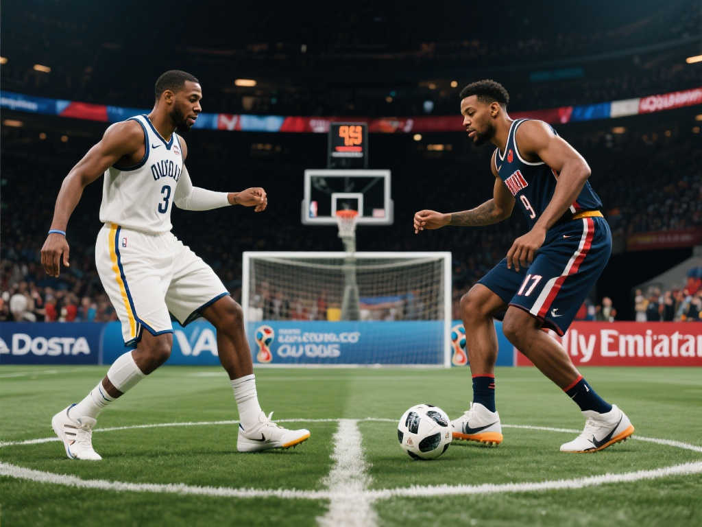 NBA球星创意短片为世界杯加油 NBA球星创意短片为世界杯加油